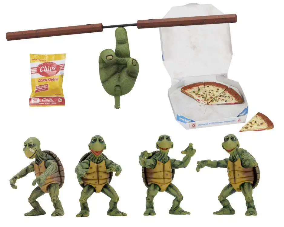 

NECA Baby Raphael Leonardo Donatello Michelangelo Action Figure Mutant Turtle Ninja Action Figure Classic Film