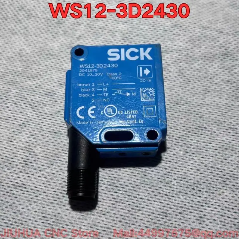 

Подержанный тест функции фотоэлектрического датчика WS12-3D2430 обычно