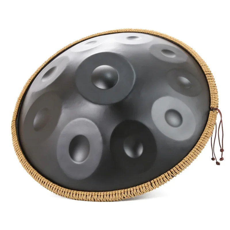 Alta qualità 9/10/12 note D Kurd Black handpan drum strumenti musicali strumenti a percussione prestazioni di livello professionale