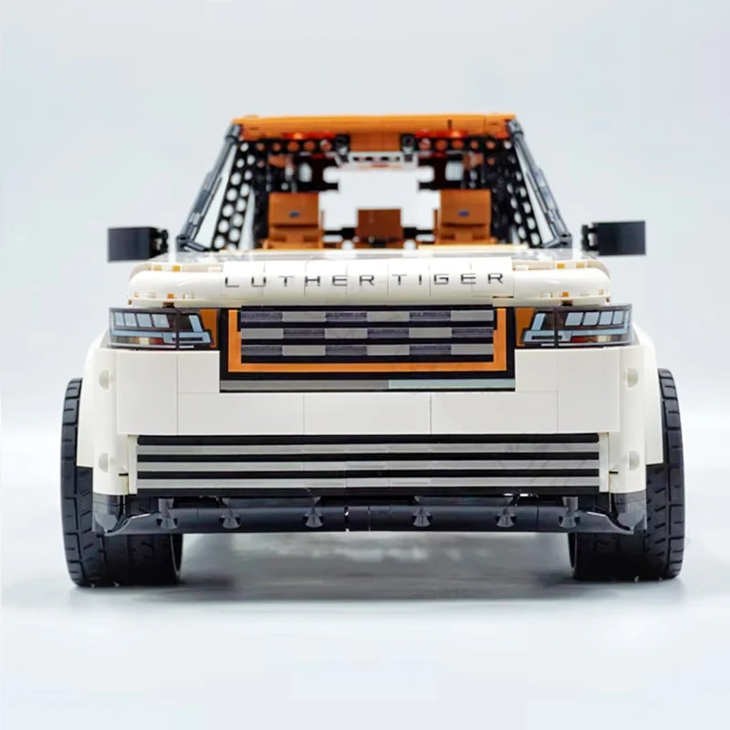 Technique Power Lands Off-Road Rover Racing Car, SUV MOC, décennie s de construction, Puzzle en brique, Jouet d'assemblage, Cadeau de Noël pour les enfants, 10512