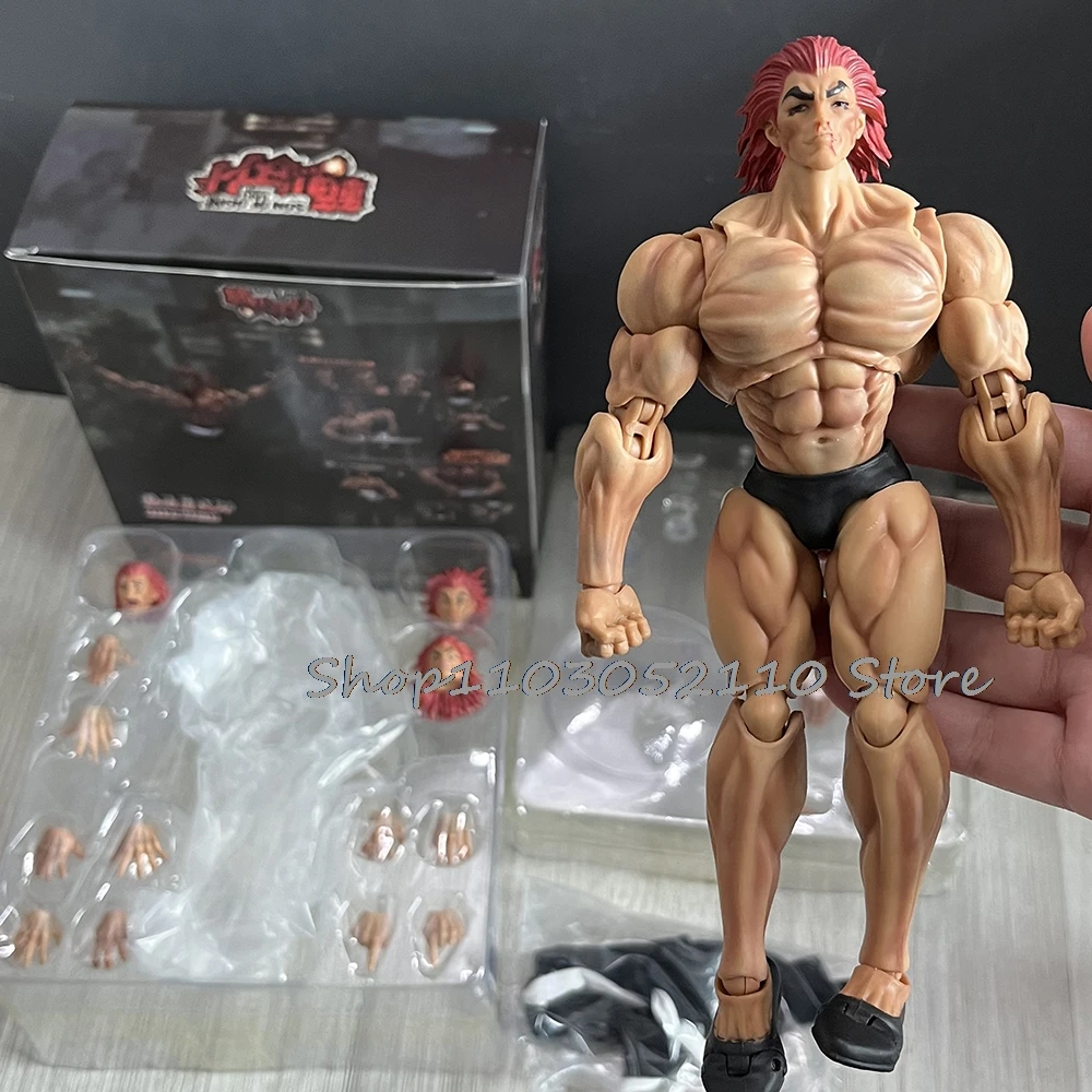 ST باكي هانما يوجيرو ابن الغول عمل الشكل كو القتال البلاستيكية جمع أنيمي Yujiro نموذج دمية المشتركة الفيلم اللعب الهدايا #2