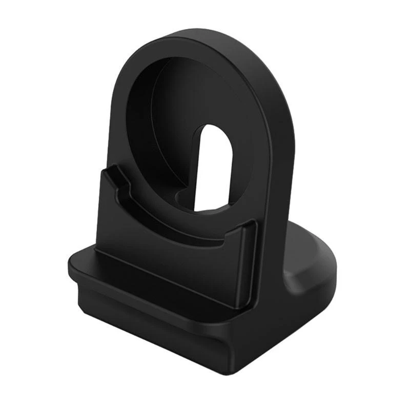 Hands Cable Holder Stand Portable Watch Charging Cable Silicone Bracket Base Compatible for Watch 4/4