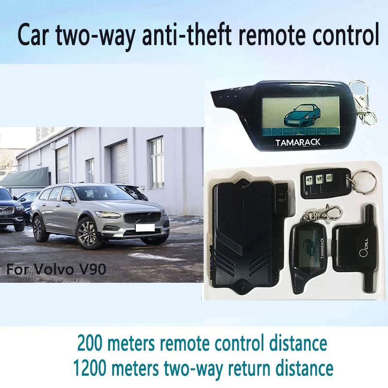 

For Volvo V90 car Dual Anti-theft multi-function remote control automatic sensing remote control set