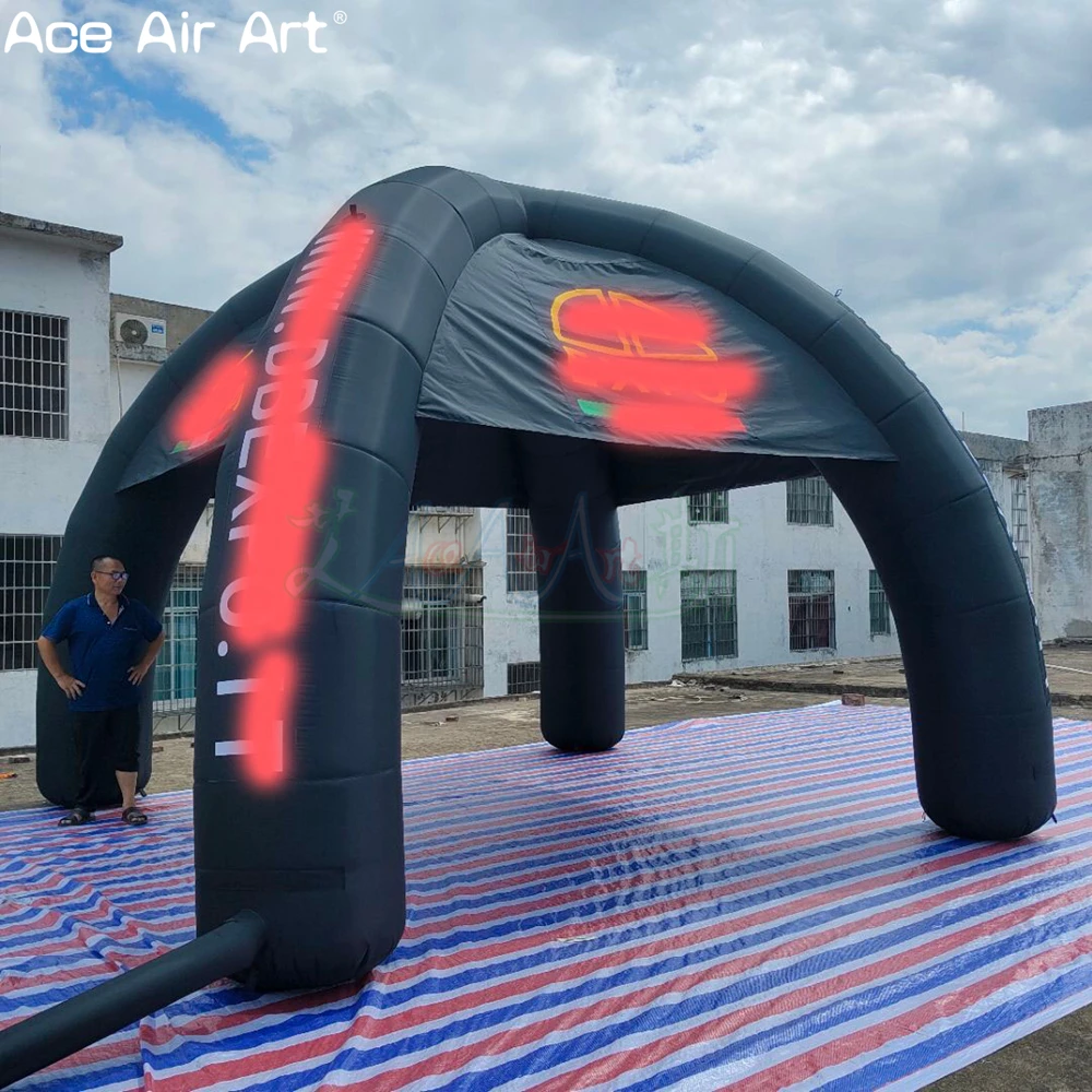 Tenda Lengkung Tiup Custom Pri - Commercial Fabric Printing ulasan dan harga