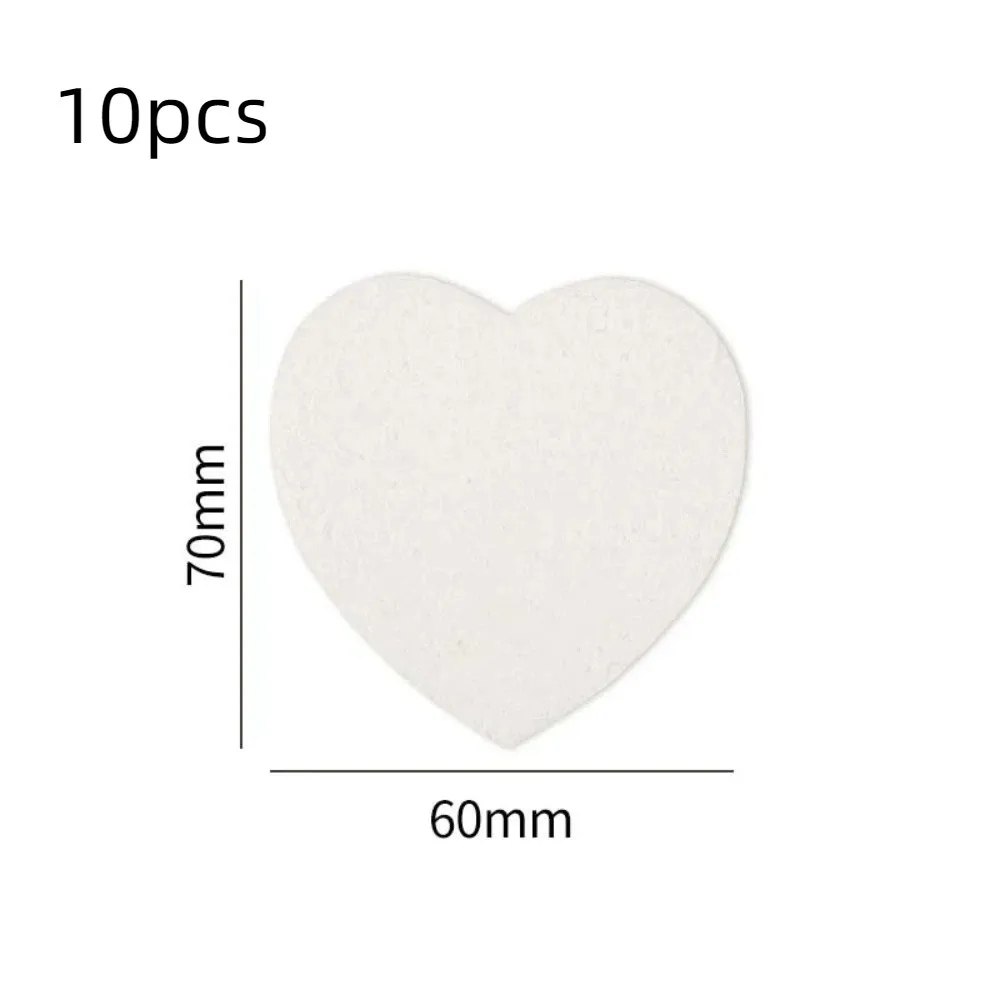 10Pcs Puffy Texture Foam Texture Painting Paper Round Shape Educational Drawing Sponge Paper School Activities Art Craft