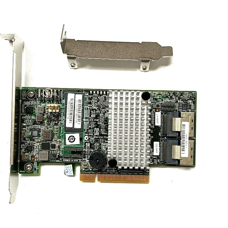 Placa controladora Lsi-sa 9267-8i, 6gb, ram 1, 5, 6, 10, 512mb, mas de 8 portas + 8087 sata + bateria