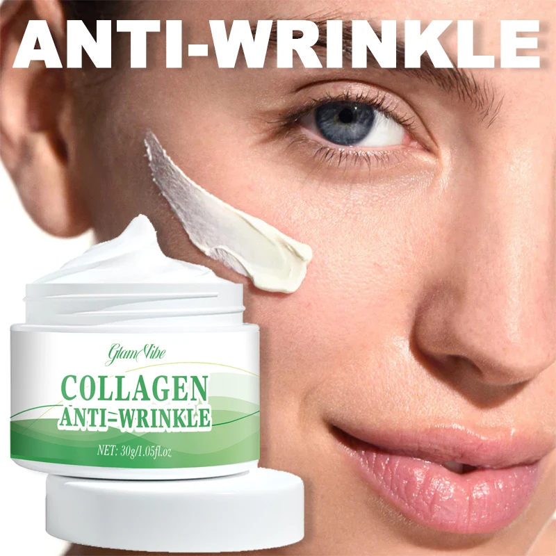 

Wrinkle cream, fine lines disappear, leaving skin smooth and healthy.