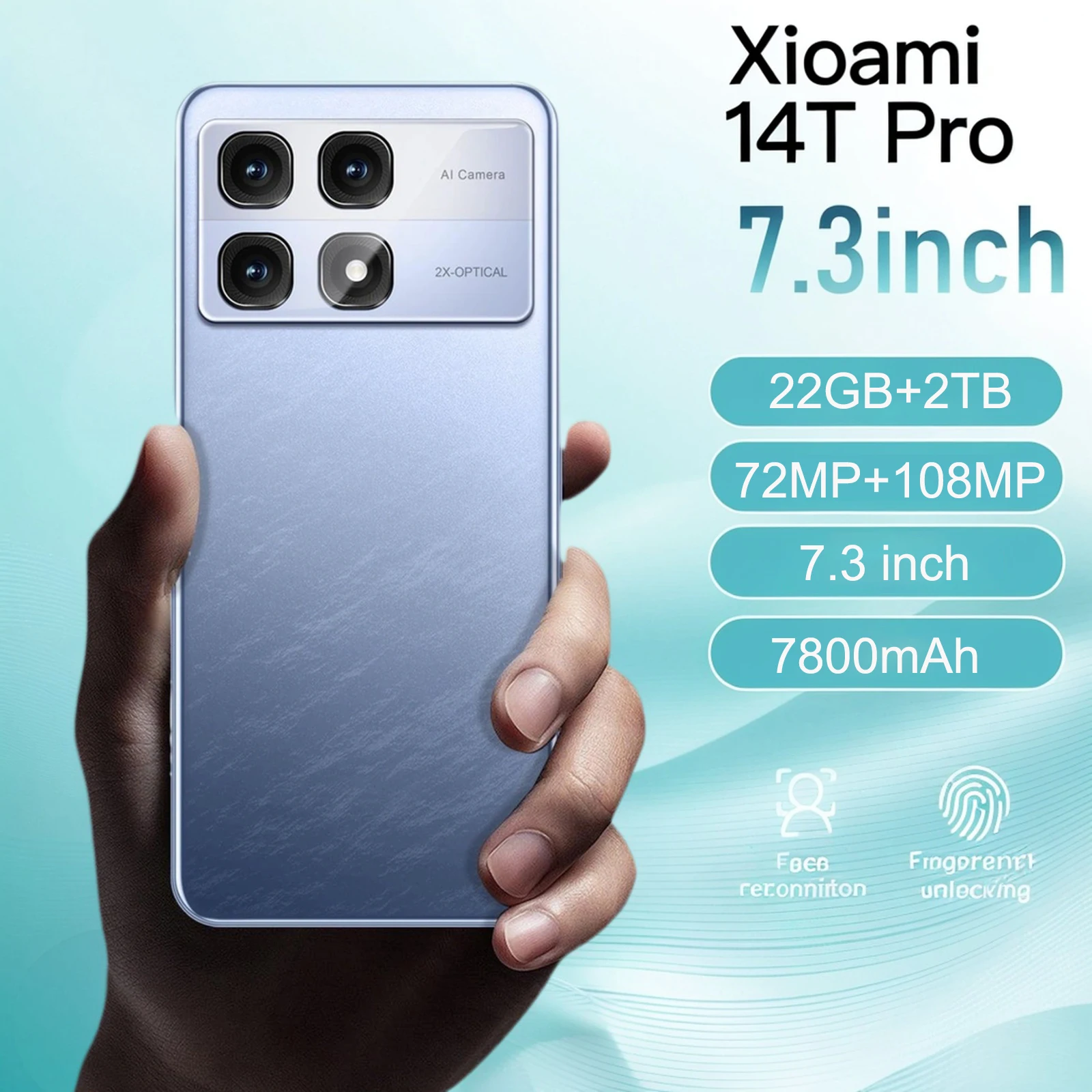 

2025 HOT NEW Xioami 14T Pro original intelligent 5G dual card dual standby Android 14 system global version 8000mAh battery