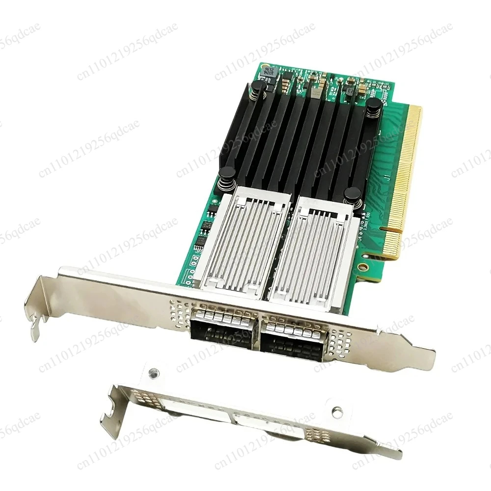 Network Server Connectx-4 Edr + 100Gbe Mcx456A-Ecat Vpi Infiniband Adapter, Dual Qsfp28 Ports, 100Gb Nic Pcie * 16, 100G.
