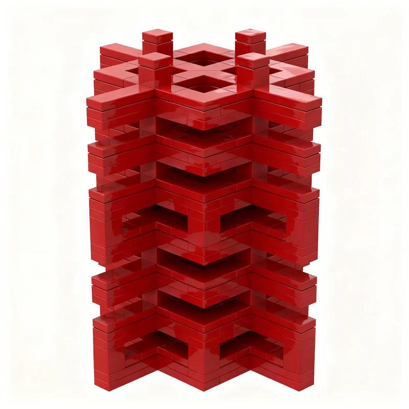 414pcs MOC Chinese Character Mid Cross Happiness Traditional Festivals Model Building Blocks Toys Construction Christmas Gifts