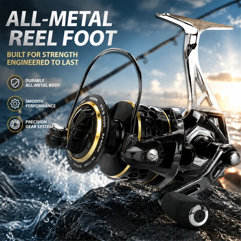 Surf Reel - TEBEN GTS III – w pełni