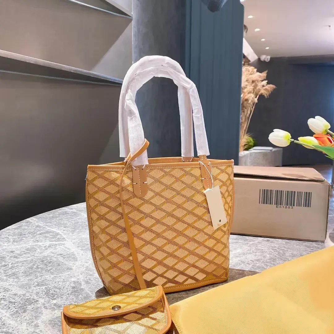 

Дизайнерская сумка-тоут, сумка для покупок, 20 см, двусторонняя, роскошная, кожаная, на плечо, с открытым верхом, с маленьким отделением из ПУ