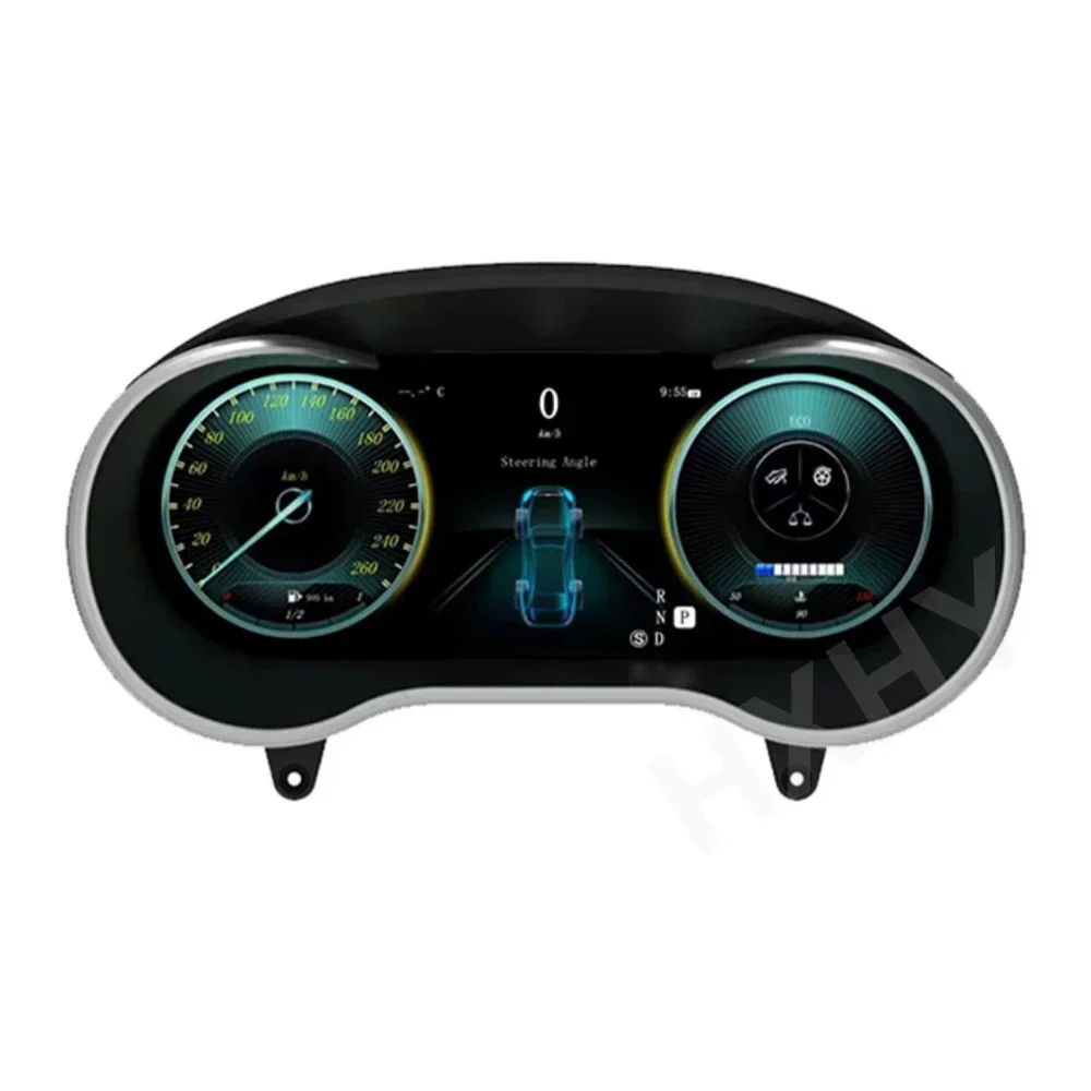 HXHY Latest Original Car Cockpit Digital Cluster For Benz C Class W205 GLC X205 2011-2018 Car LCD Digital Dashboard