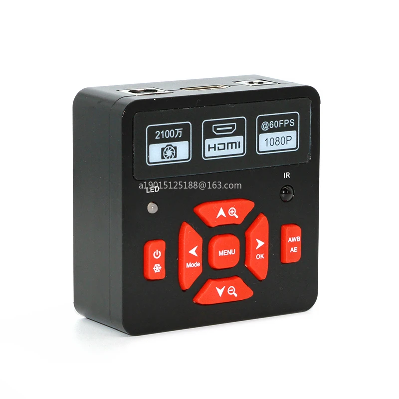 High definition 21 million color HDMI industrial camera, USB microscope, digital video measurement, CCD visual camera