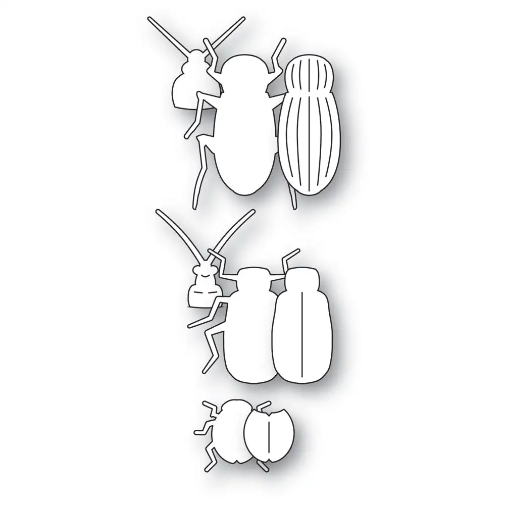 Splendid Beetle Metal Cutting Dies for DIY Scrapbooking Gifts Greeting Cards Handmade Albums Decorative Embossing Crafts