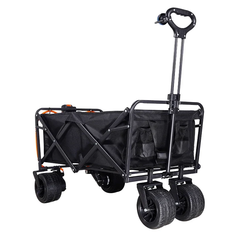 Plastic electric camping cart beach wagon with high quality