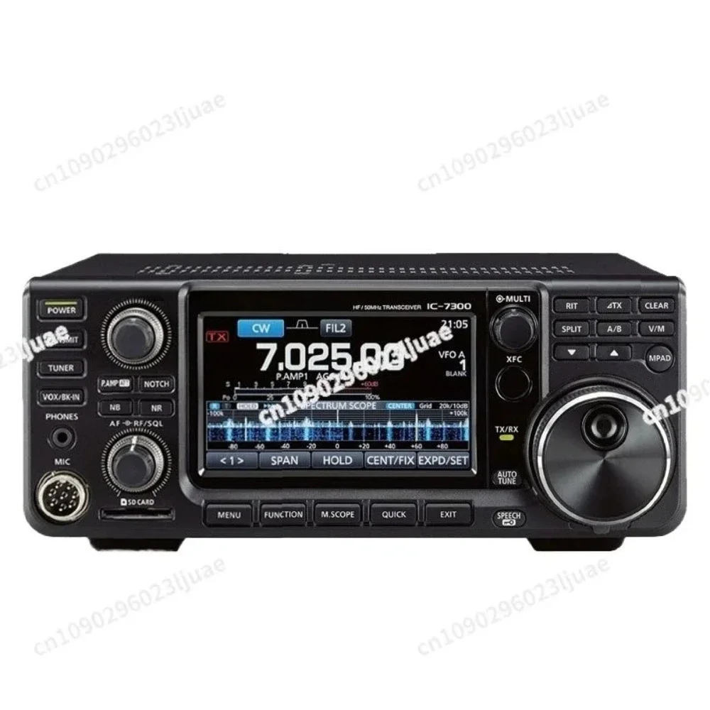 

Icom IC-7300 100W HF Transceiver for Walkie-Talkie and Mobile Radio Use Covering 0.030 - 74.800 MHz with 101 Channels