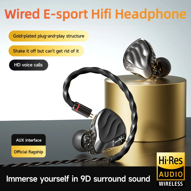 

Съемные игровые проводные наушники Hi-Fi с HD-звуком, стерео, без потерь качества, накладные/внутриканальные, удобные, стабильные, 3,5 мм, для киберспорта