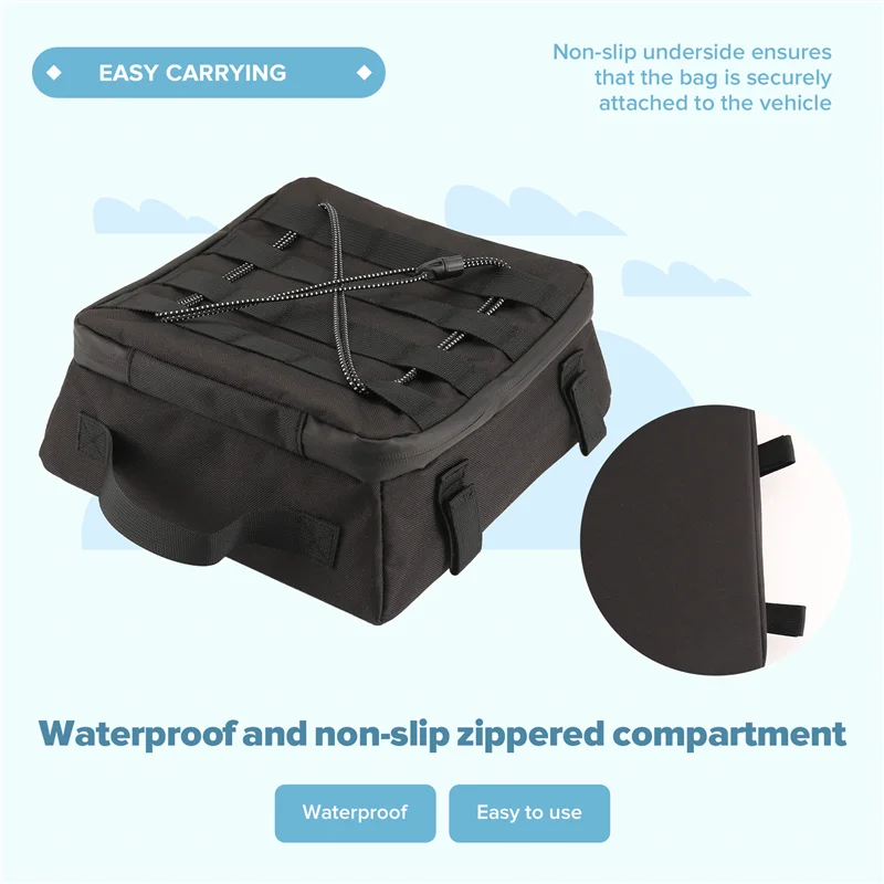 

A80X-Motorcycle Accessories Luggage Rack Under Bag For BMW R1300GS R1300 GS R 1300 GS 2023 2024 Tail Light Top Waterproof Bag