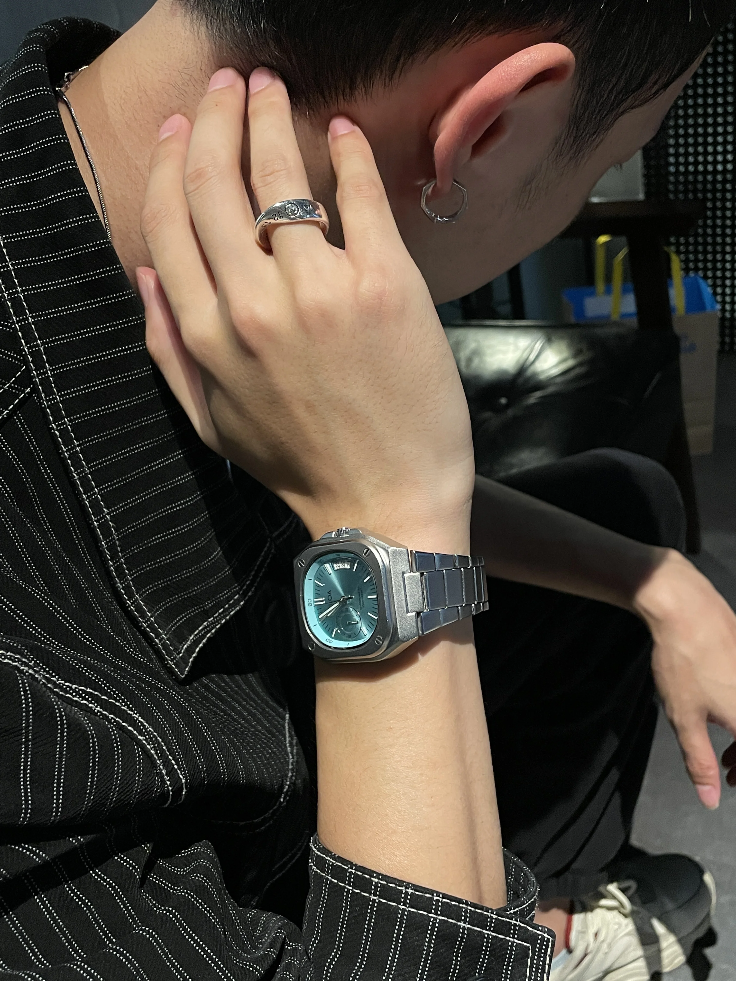 CILOA Hochwertige Herrenuhren Luxusmarken Männeruhr Geschenke für den Freund – Detail 12