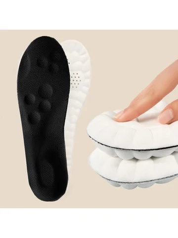 Semelles intérieures de Sport en Latex à haute élasticité, coussinets de chaussures souples, Support de voûte plantaire, semelles orthopédiques, déodorant respirant, coussin d'absorption des chocs