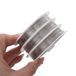 Flexible Stainless Steel Bead Wire, Thickness 0.2-0.0.6 Millimeters - Ideal Choice For DIY Jewelry Making, Bracelet And Necklace