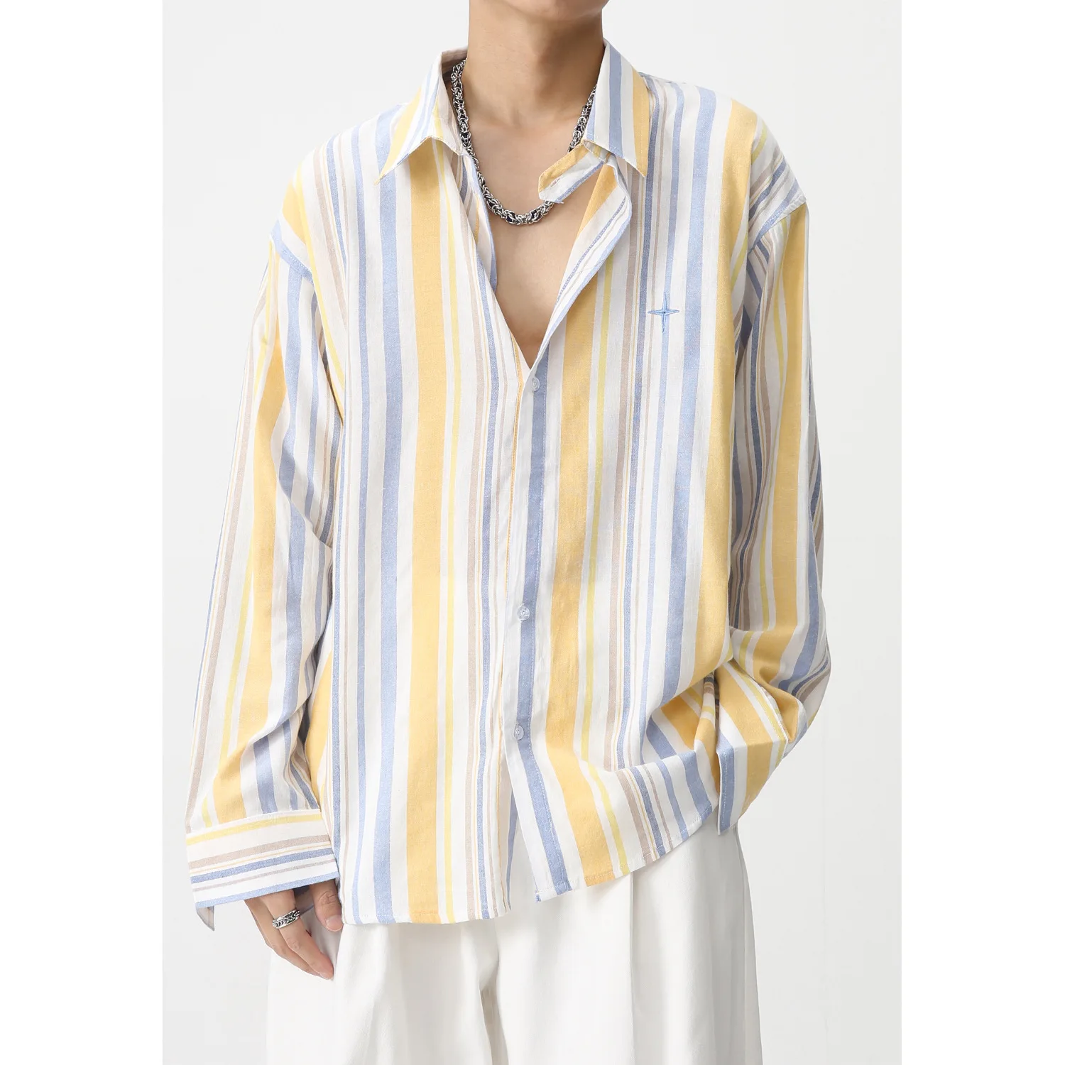

Men hip-hop casual fashion men's High Street Retro Street clothing