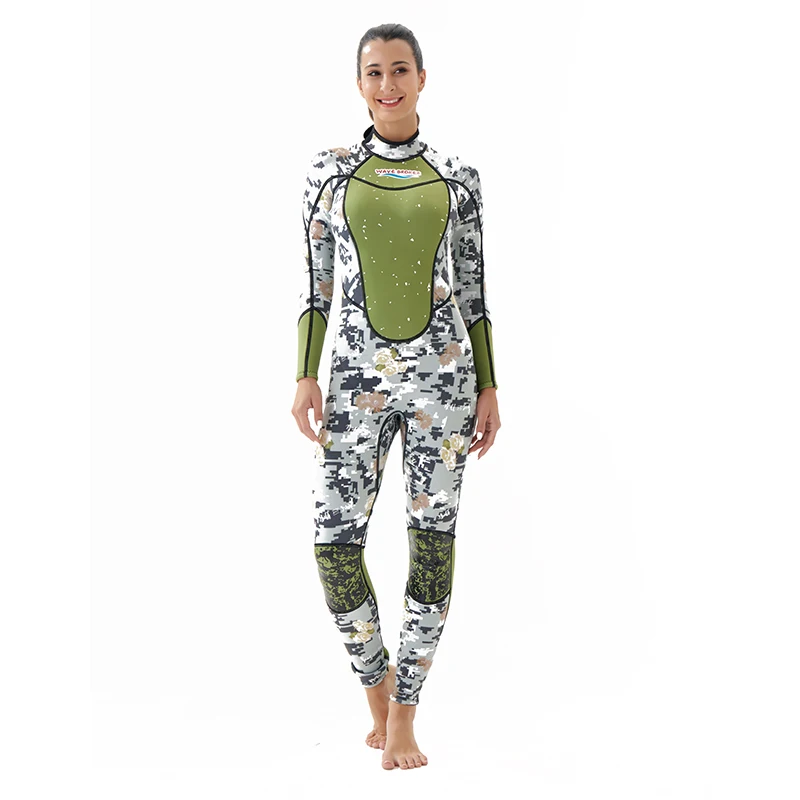 

STLF Factory Direct Sales Free Diving Smooth Swimming Diving Suits for Women Surf Winter Wetsuit