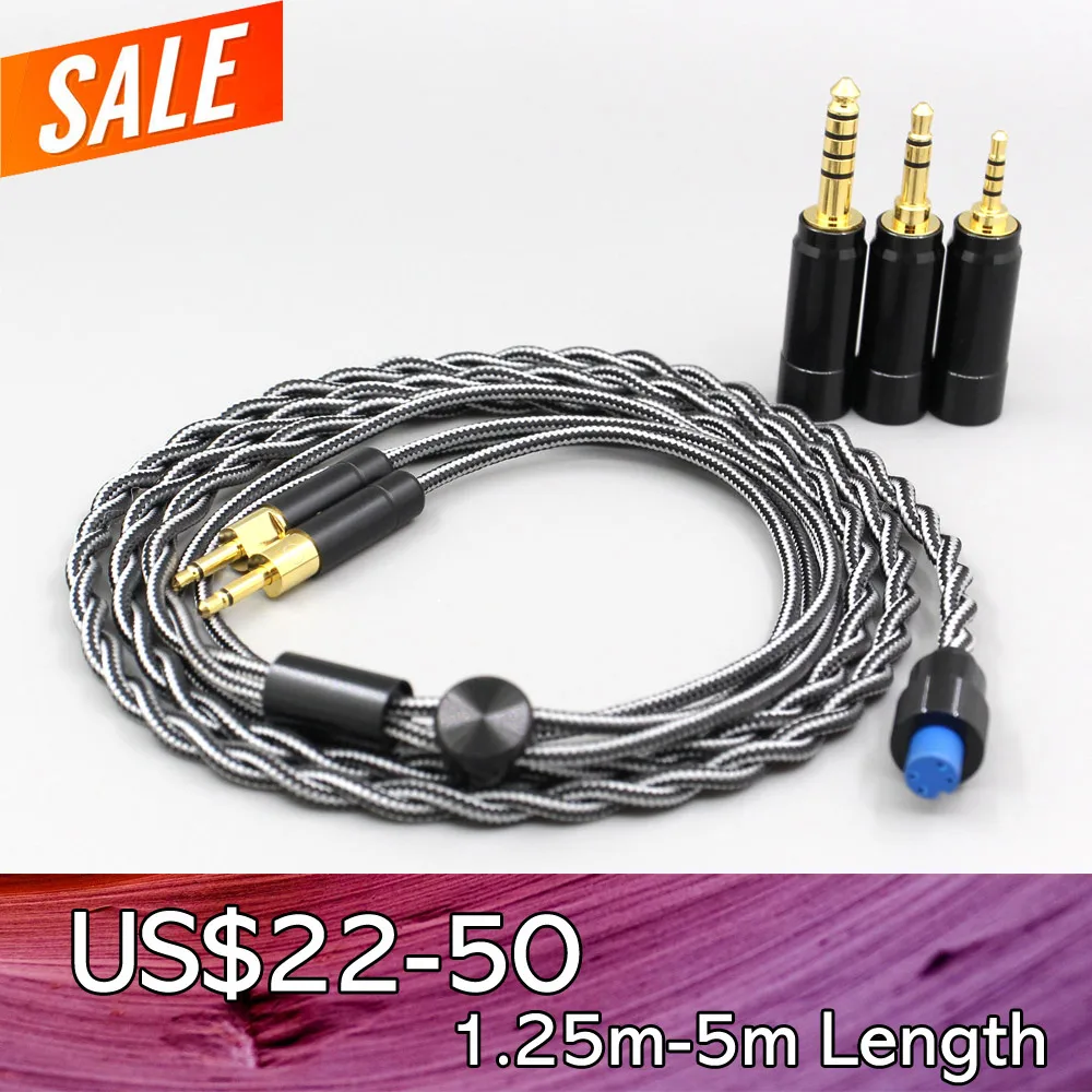 

Awesome All in 1 Plug Earphone Headphone Cable For Sennheiser HD700 Headset 2.5mm pin 2 core 2.3mm