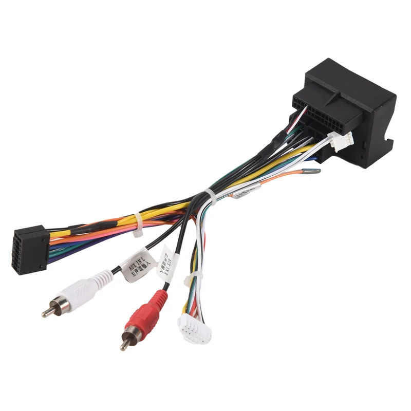 

A64P-Car Audio 16-контактный адаптер шнура питания аудио жгут с коробкой Canbus для Mercedes Benz B200/W211/ML/Vito/Viano 2005-2011