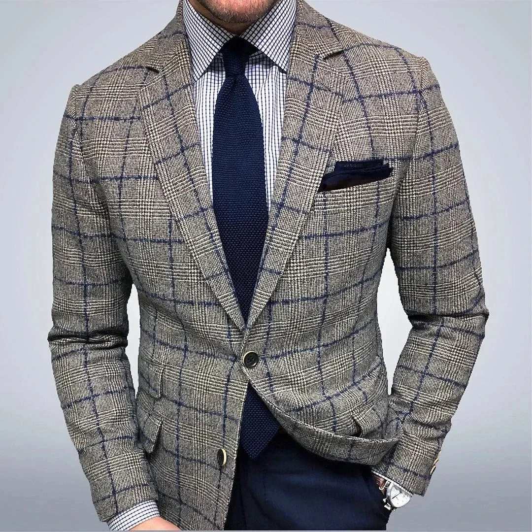 High Quality Men's Clothing New Hot Sale Men's Multi Color Casual Suit Men's Top Coat Outwear