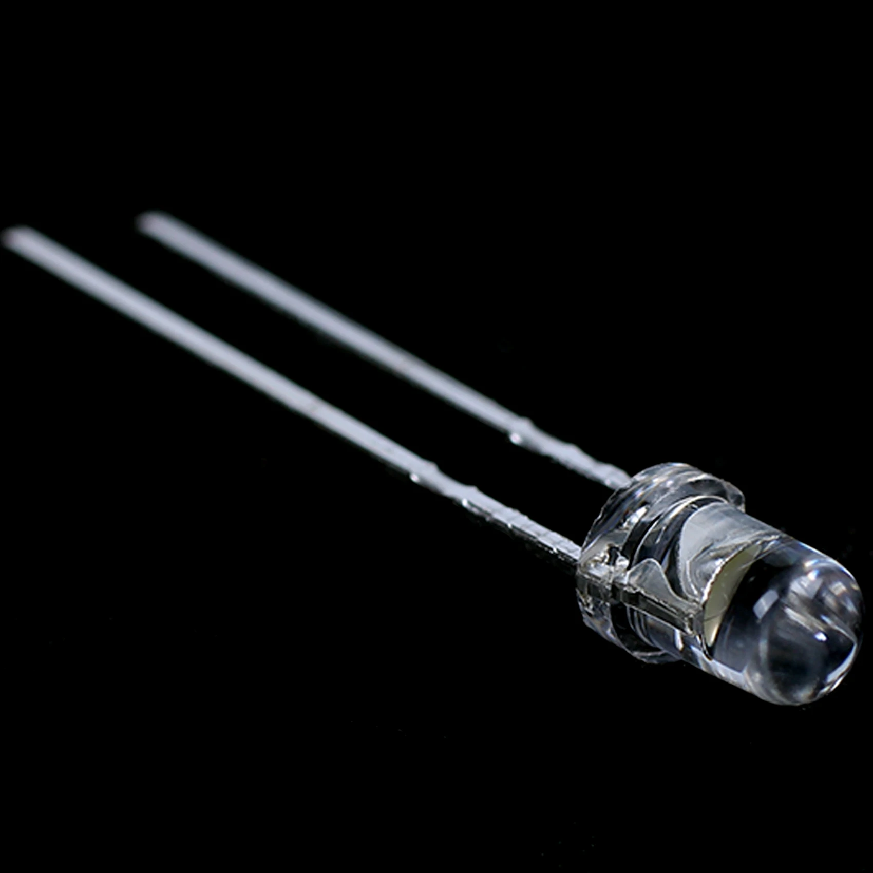 BTLIFE-80 Pieces 3Mm White LED Lamp Light Emitting Diode DC 2.5V-3V