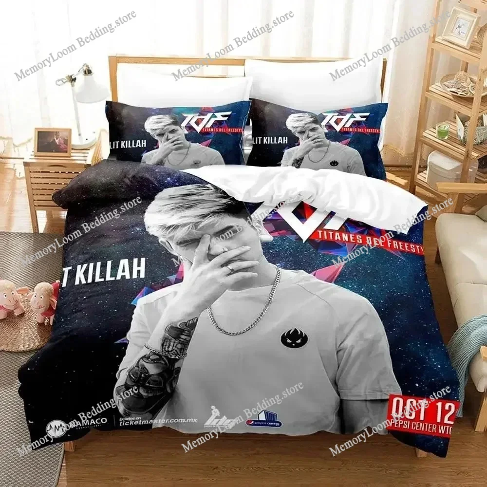 

Hip Hop Lit Killah Single Bedding Set Duvet Cover Bed Set Quilt Cover Pillowcase Comforter king Queen Size Boys Adult Bedding