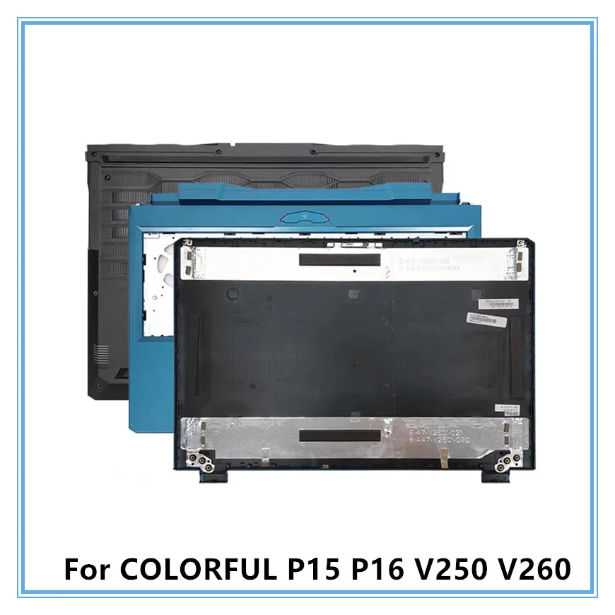For COLORFUL P15 P16 V250 V260  Laptop TLCD Back Case Rear Cover/Palmrest Cover/Bottom Cover Case