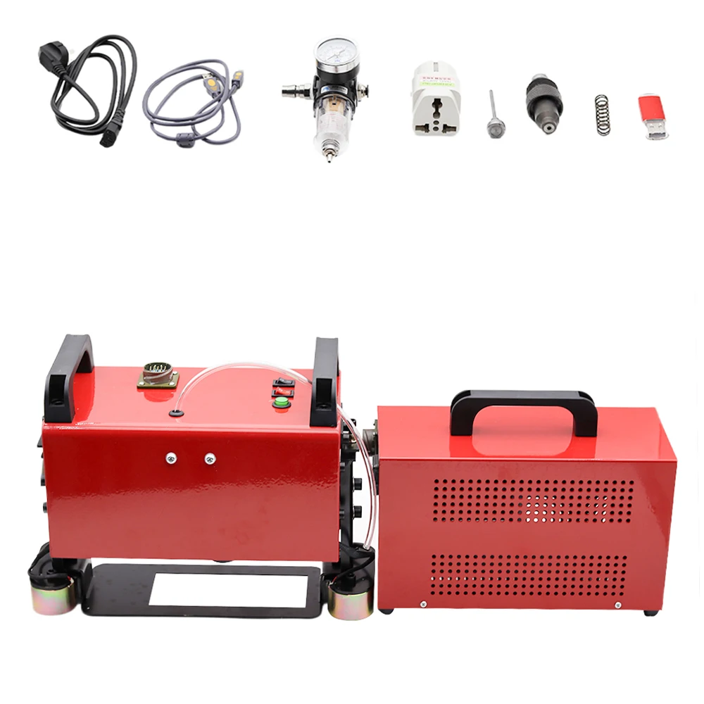 KT-QD05 Pneumatic Marking Machine Portable Marking Machine Frame Marking Machine 110V/220V 500W 30~40mm/s 120*40MM / 150*50MM