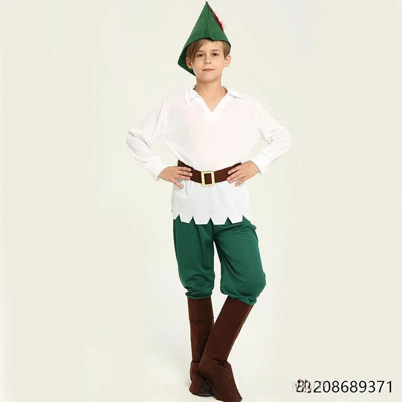 زي تنكري للأطفال على شكل تنكربيل الأخضر في عيد الهالوين، زي روبن هود للرجال والنساء البالغين، زي للأسرة في المؤتمرات والعروض