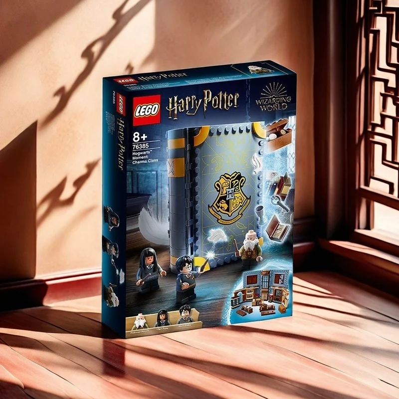 

Designed as a brick book, containing 256 parts, 76385 LEGO suitable for children aged 8 and above to assemble