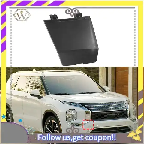 L38A-कार फ्रंट बम्पर टो हुक कवर कैप 6400L364 मित्सुबिशी आउटलैंडर 2022-2025 ट्रेलर हुक फ्लिप के लिए 12 best sales टो हुक कवर - №2