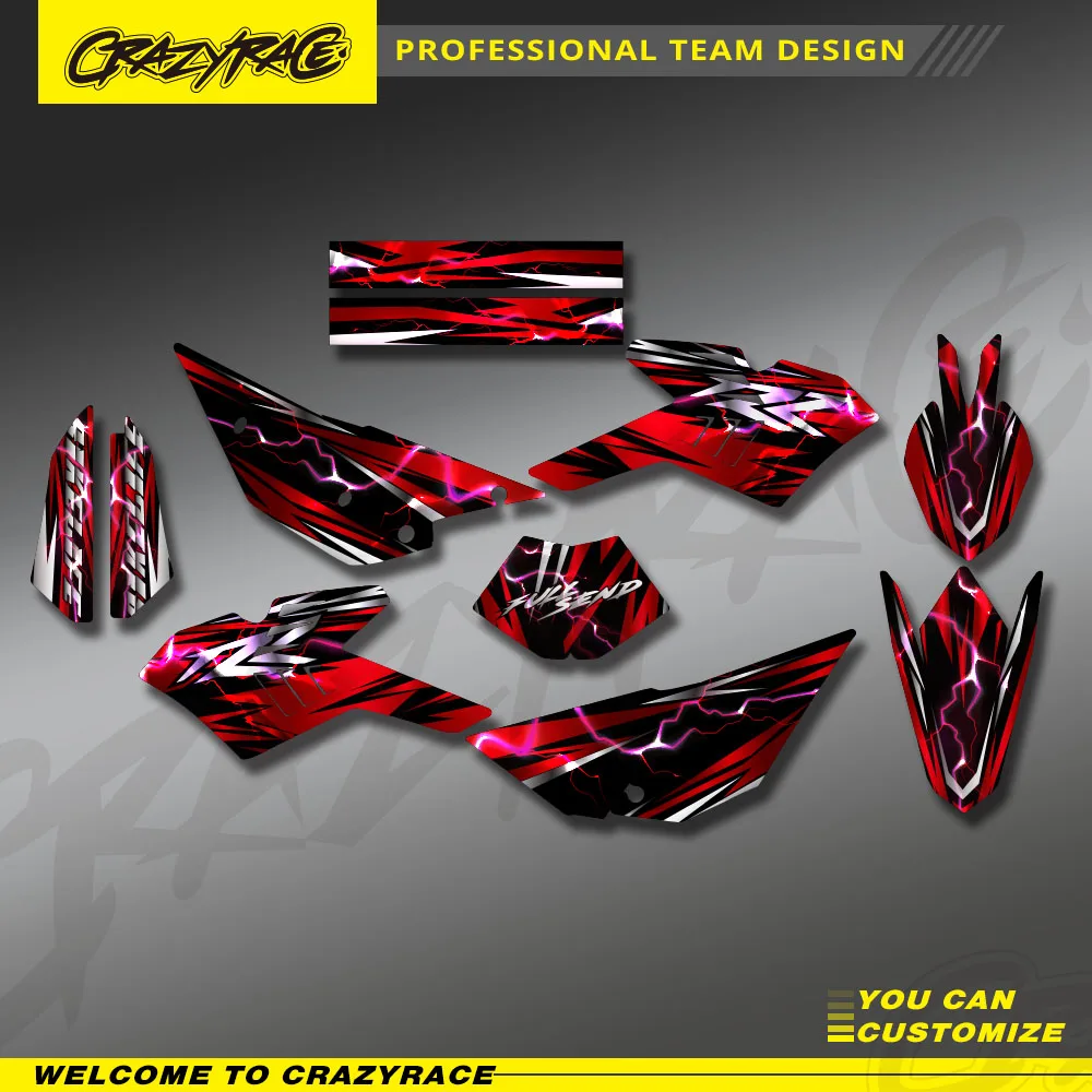 

Motorcycle Deco Graphics Decal Stickers Kit For Beta 4T RR 350 390 400 430 450 2010 - 2012 RR350 RR390 RR400 RR430 RR450 Custom