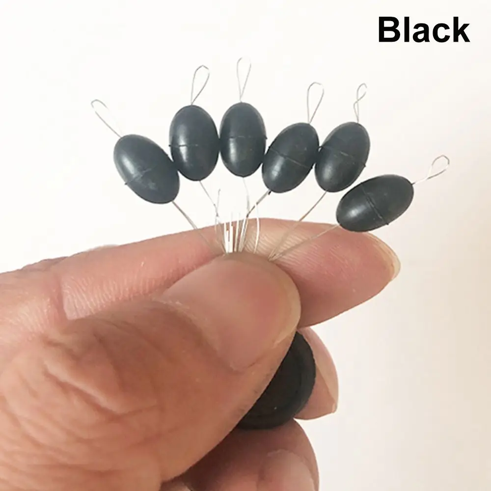 

Carp Catfish Flotador Good Quality High Concentricity Line Stopper Black Rubber Float Luminous Space Beans Fishing Accessories