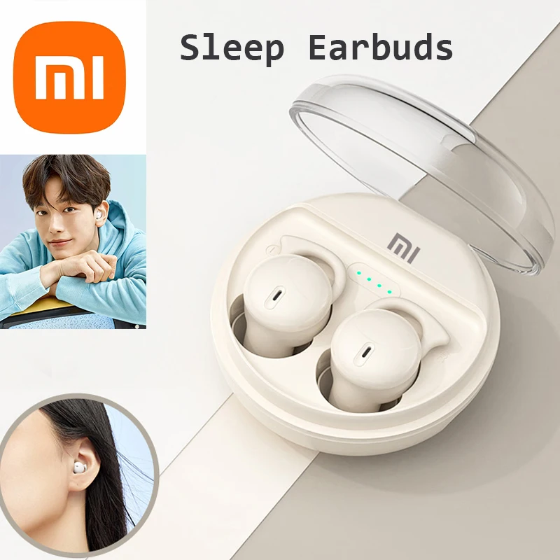 Xiaomi Q26 Bluetooth Headphones 5.3 Sleep Wireless Earbuds Invisible Comfortable Noise Canceling TWS Earphones with Mic