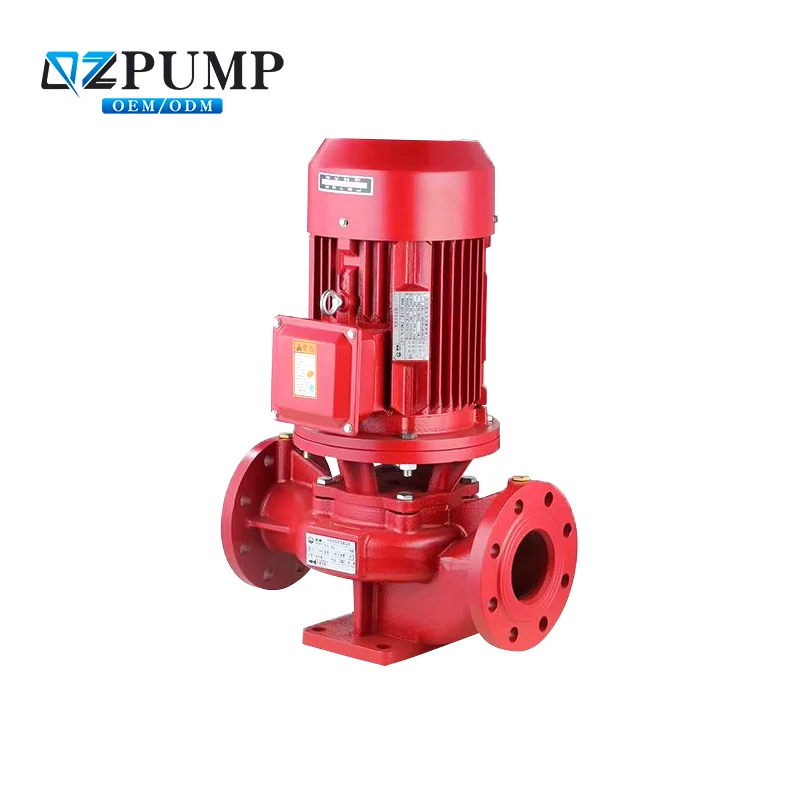 

Customizable 7.5KW 3 Phase Electric Pipeline Pump High-Rise Water Supply Low Pressure Fire Hot Water Cooling Circulation OEM