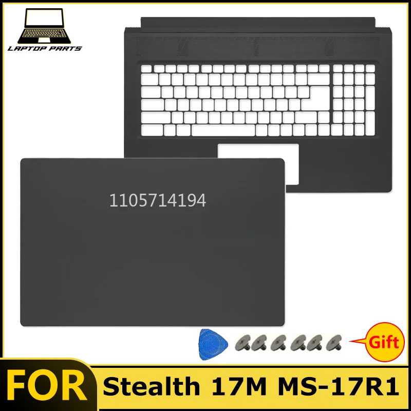 New For Stealth 17M MS-17R1 17M A12U A12UE A12UG A12UH LCD Back Cover Palmrest Laptop Frames