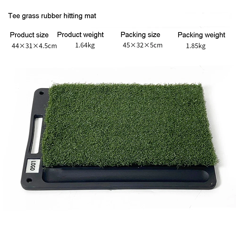 مبيعات ساخنة لـ 4 في 1 حصيرة ضرب مطاطية للجولف متعددة الوظائف قابلة للاستبدال للكشف عن التأرجح #5