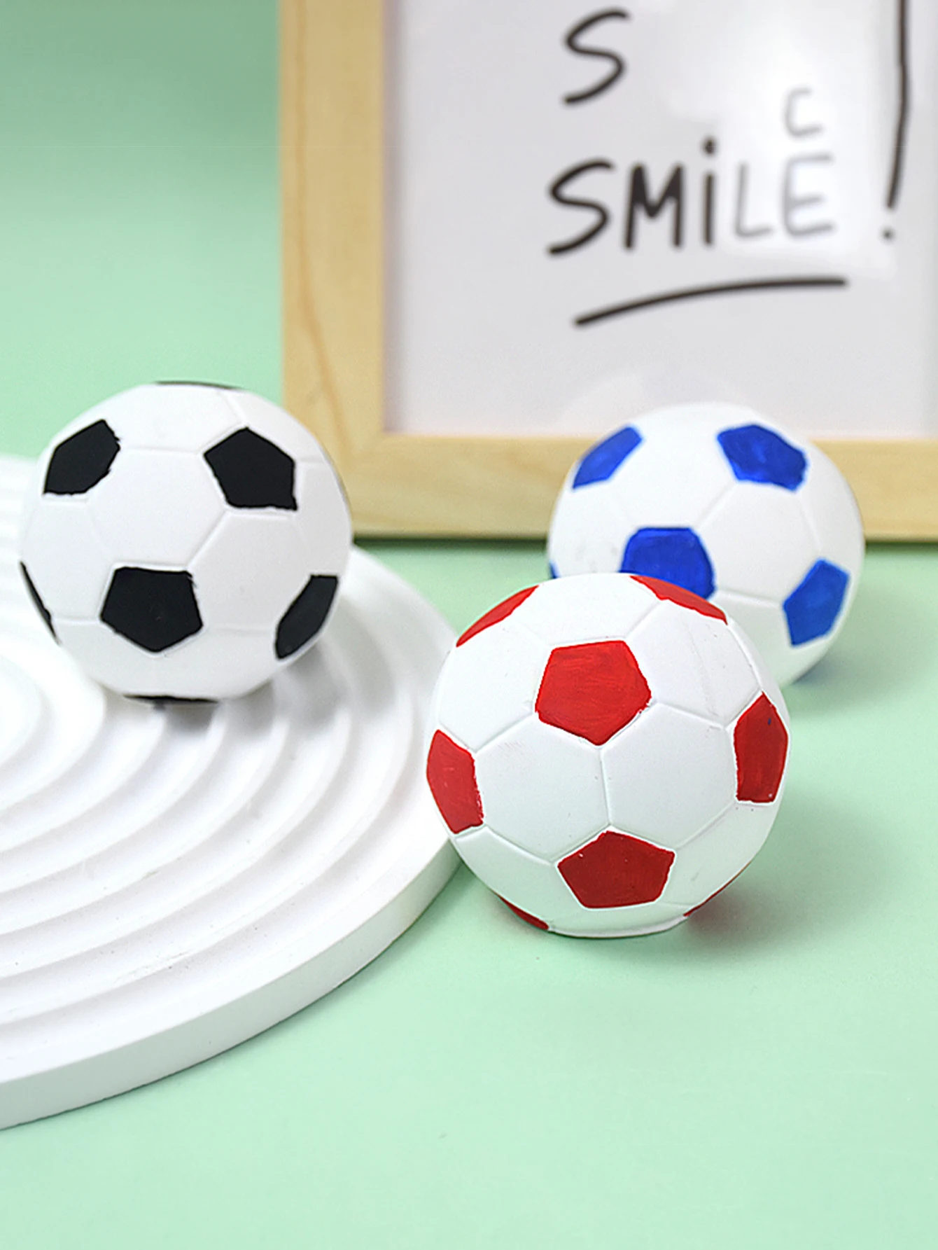 Football Silicone Mold Basketball  Sugar  Cake Decoration Tools Candy Resin Clay  Chocolate