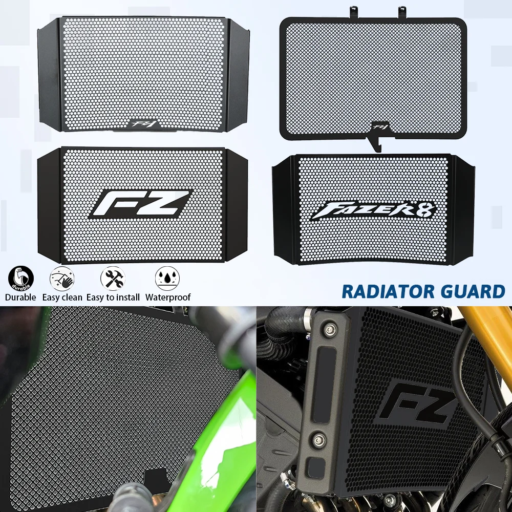 

For Yamaha FZ8S FAZER8 FZ 8 S FAZER 8 Radiator Guard Protector Grille Grill Cover 2010-2015 2014 2013 2012 Aluminum Motorcycle
