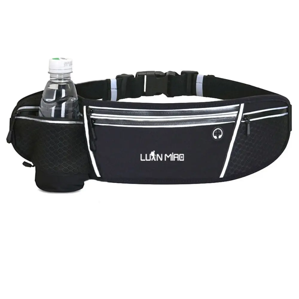 With Bottle Bag Running Waist Bags Hydration Belt Bottle Waterproof Marathon Running Bag Belt Bag Phone Case Sports Phone Bag