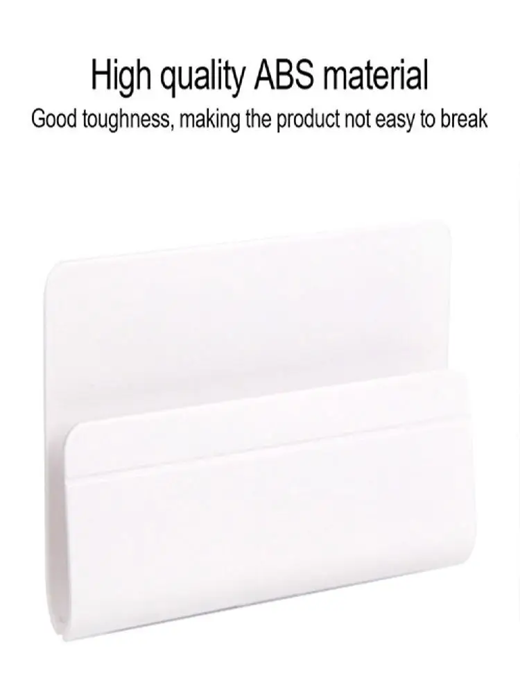 Crochet cintre étagère câble organisateur support de montage téléphone portable support suspendu support de chargeur mural