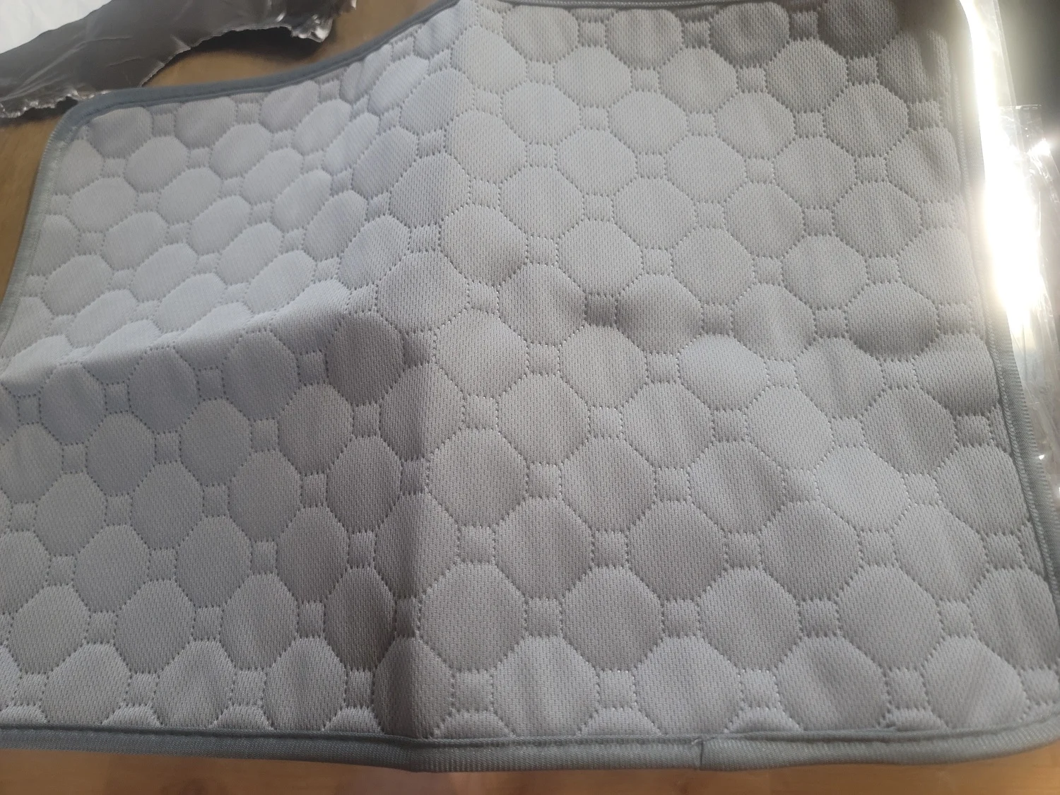 Customer review photo for Washable Reusable Dog Pee Pad