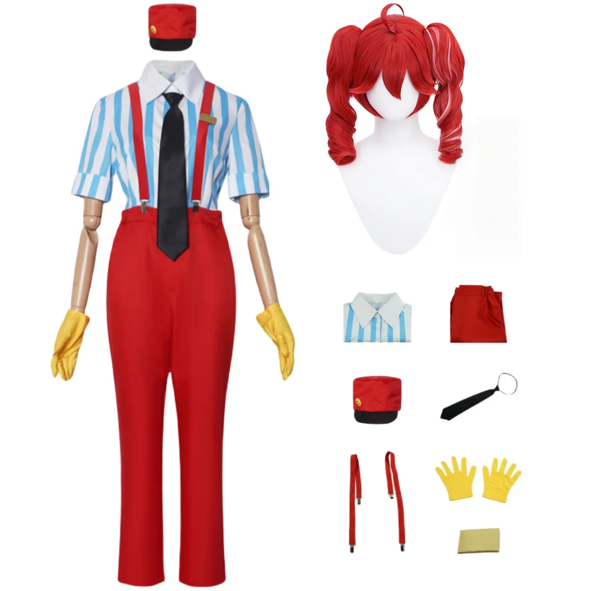 

Anime Kasane Teto Cosplay Costume Wig
